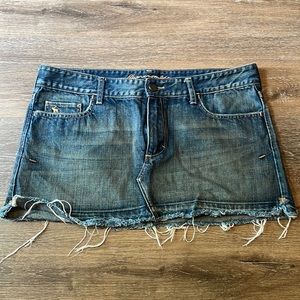 ABERCROMBIE and FITCH Jean Skirt